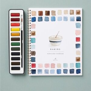 Anthropologie Emily Lux Studio Watercolor Set